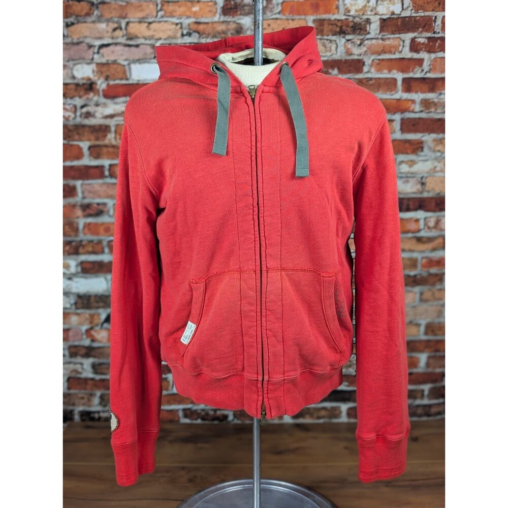 Polo Ralph Lauren Waffle Lined Hoodie Medium Full Zip Safari Expedition